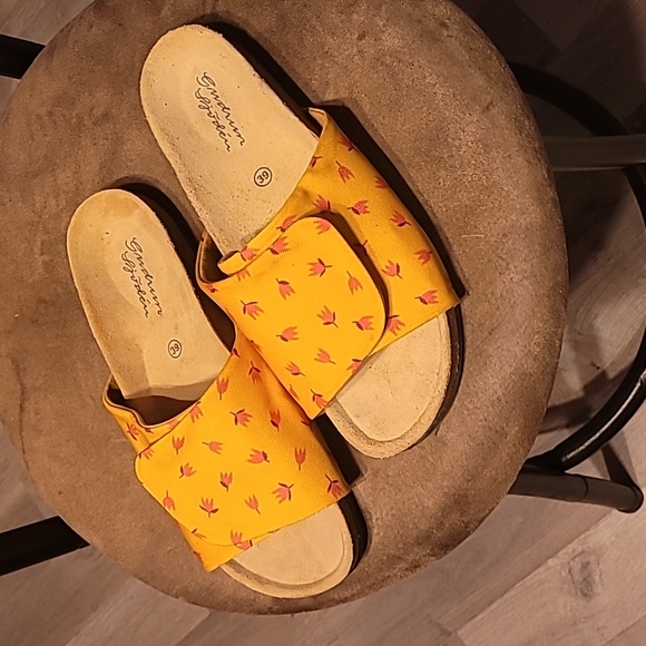 Gudrun Sjoden Shoes - Gudrun Sjoden Floral Velcro Sandals Size 39